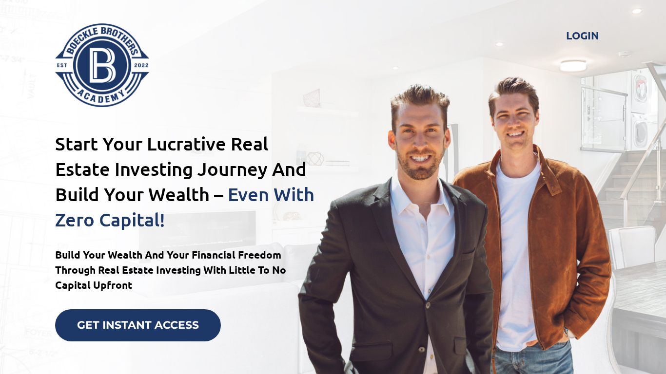 Das Affiliate-Programm der Boeckle Brothers Academy