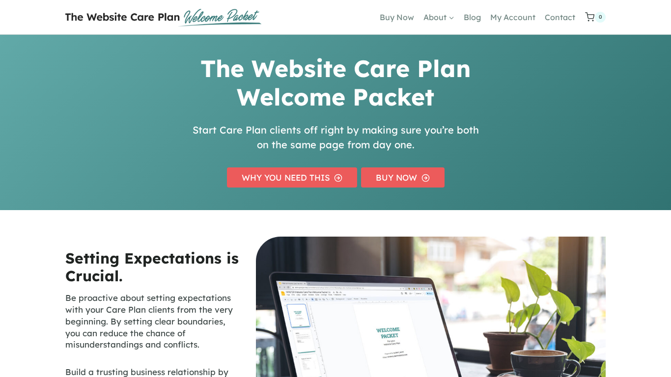 Das Website Care Plan Affiliate-Programm