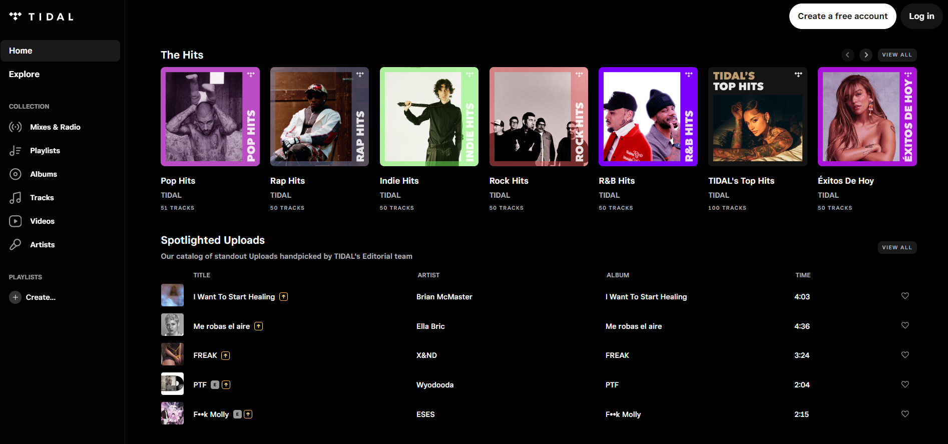 Tidal Affiliate-Programm