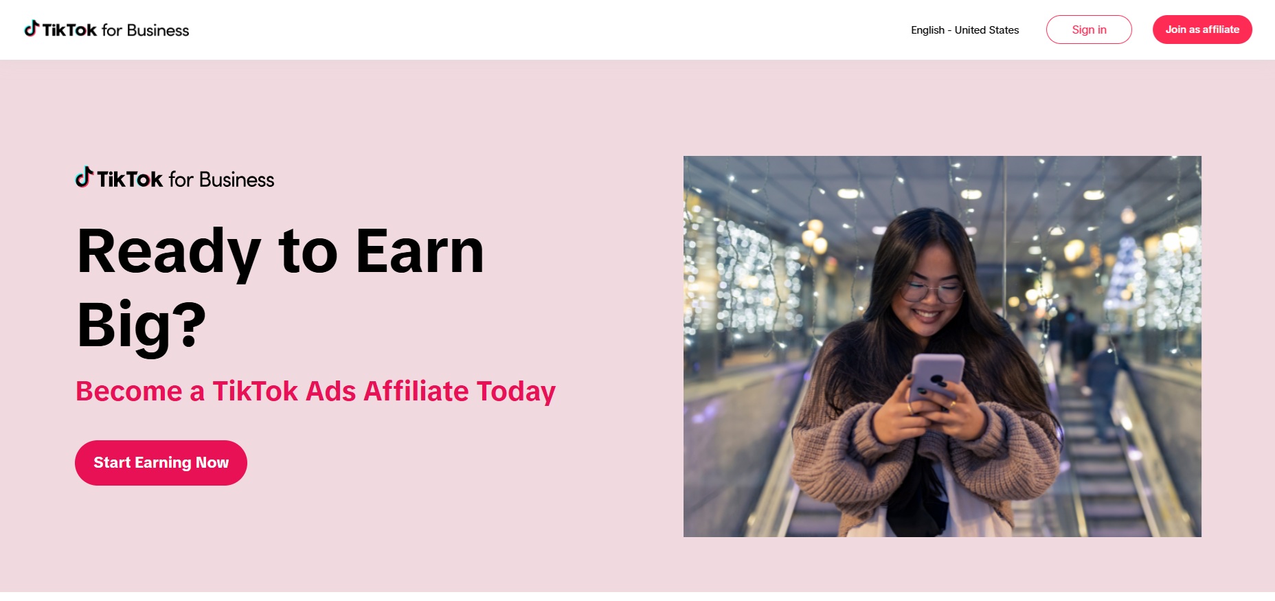 TikTok Affiliate-Programm