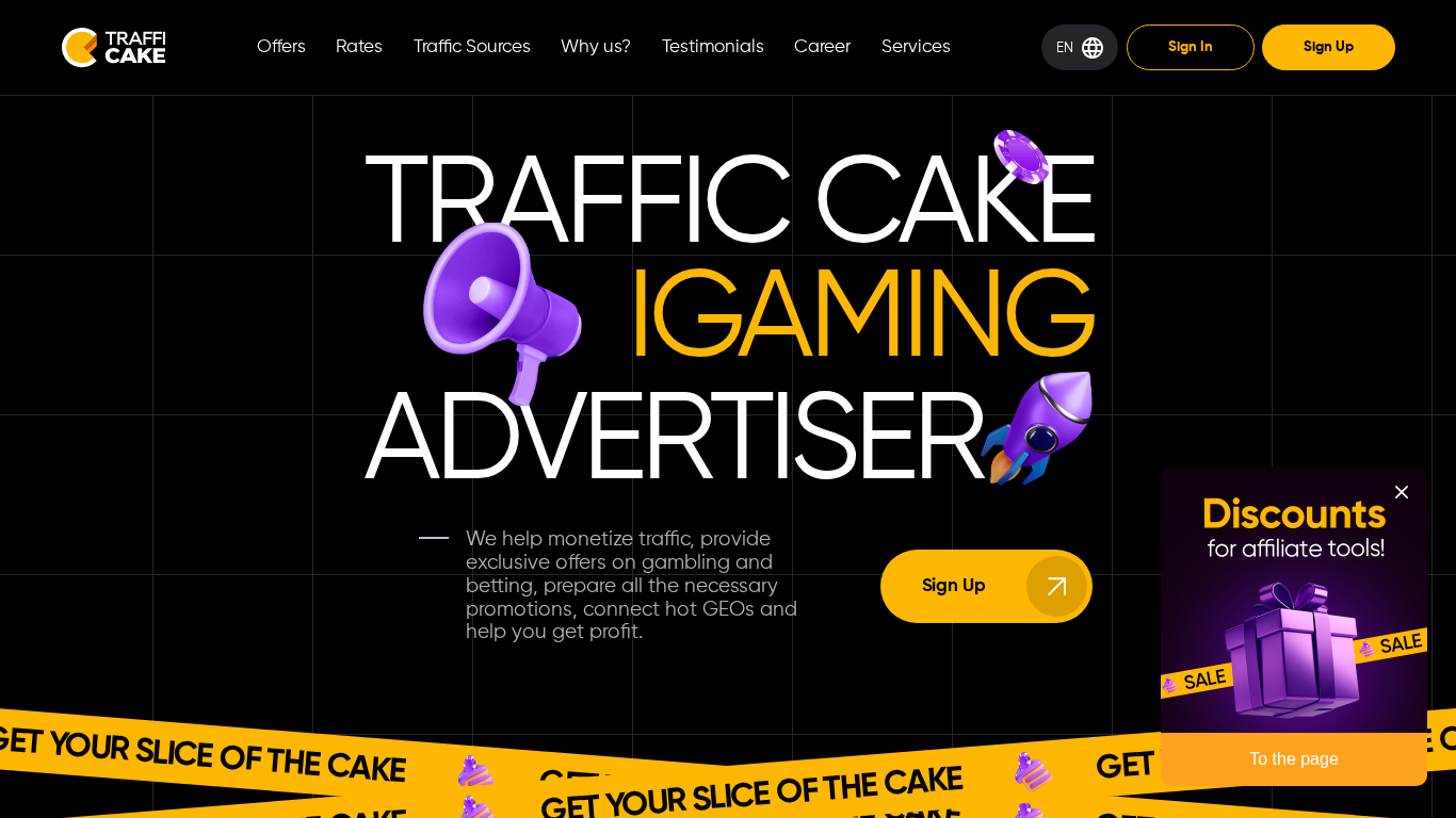 Traffic Cake Partnerprogramm