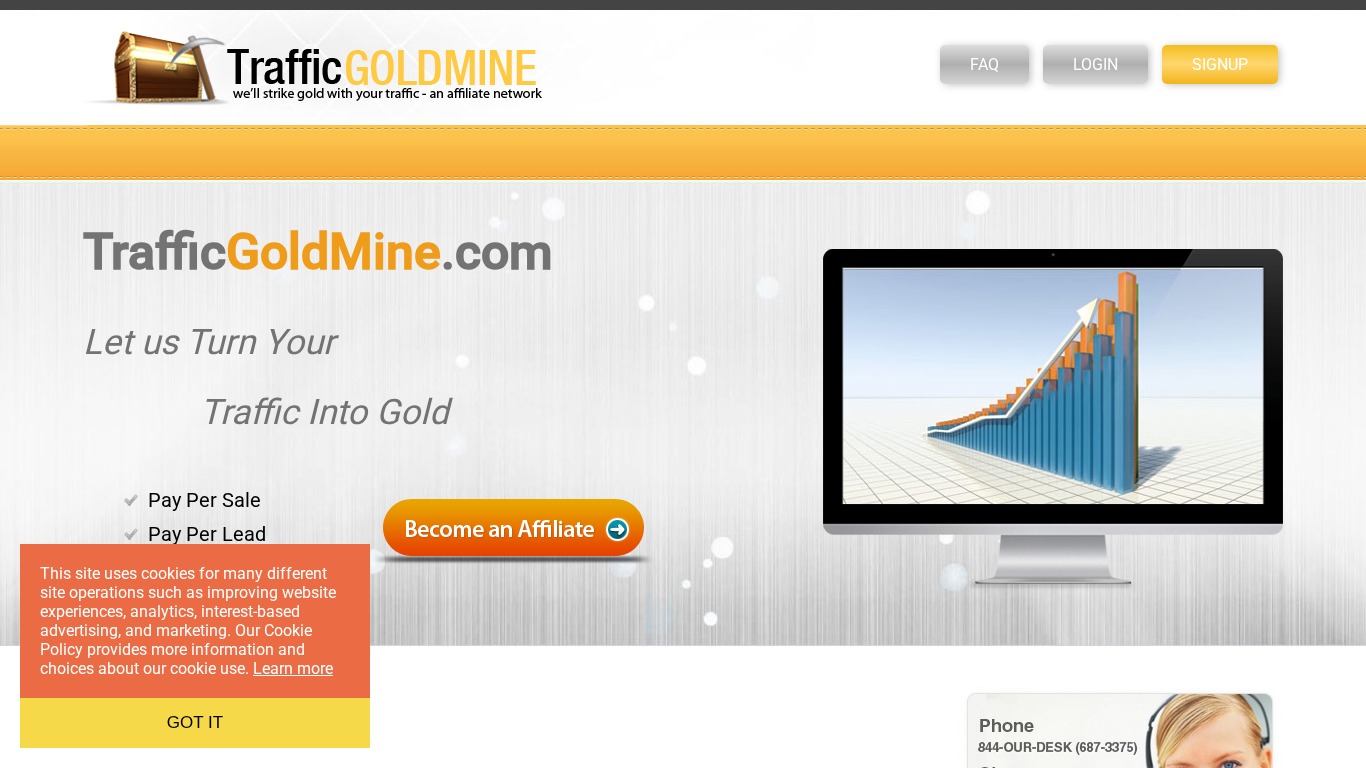 TrafficGoldmine Affiliate-Programm