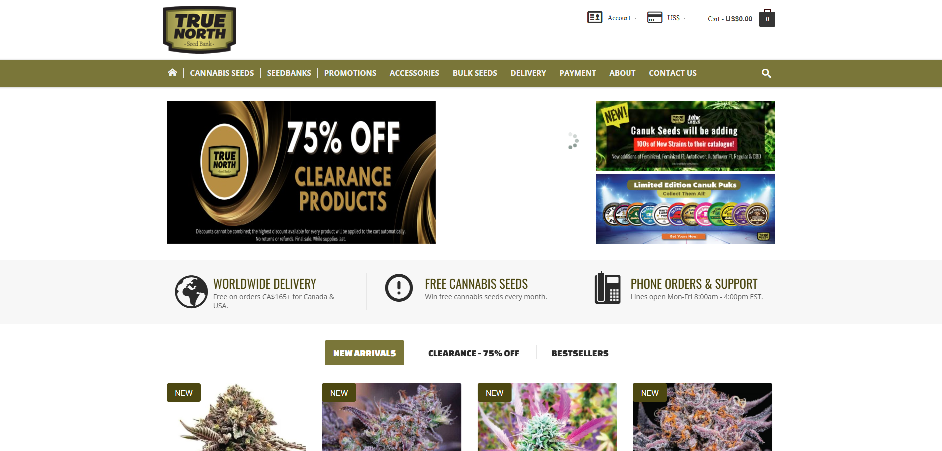 True North Seed Bank Partnerprogramm