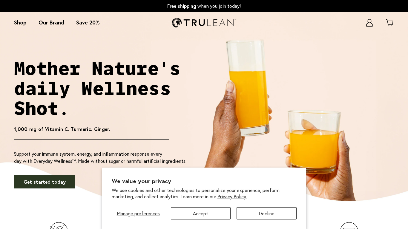 Trulean Nutrition Affiliate-Programm