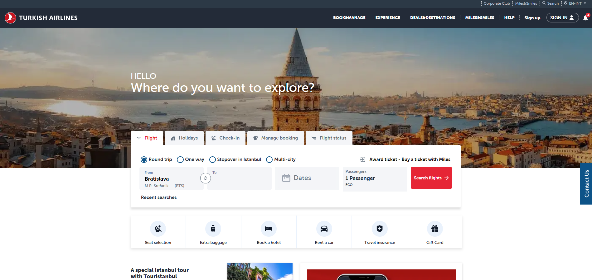 Turkish Airlines Partnerprogramm