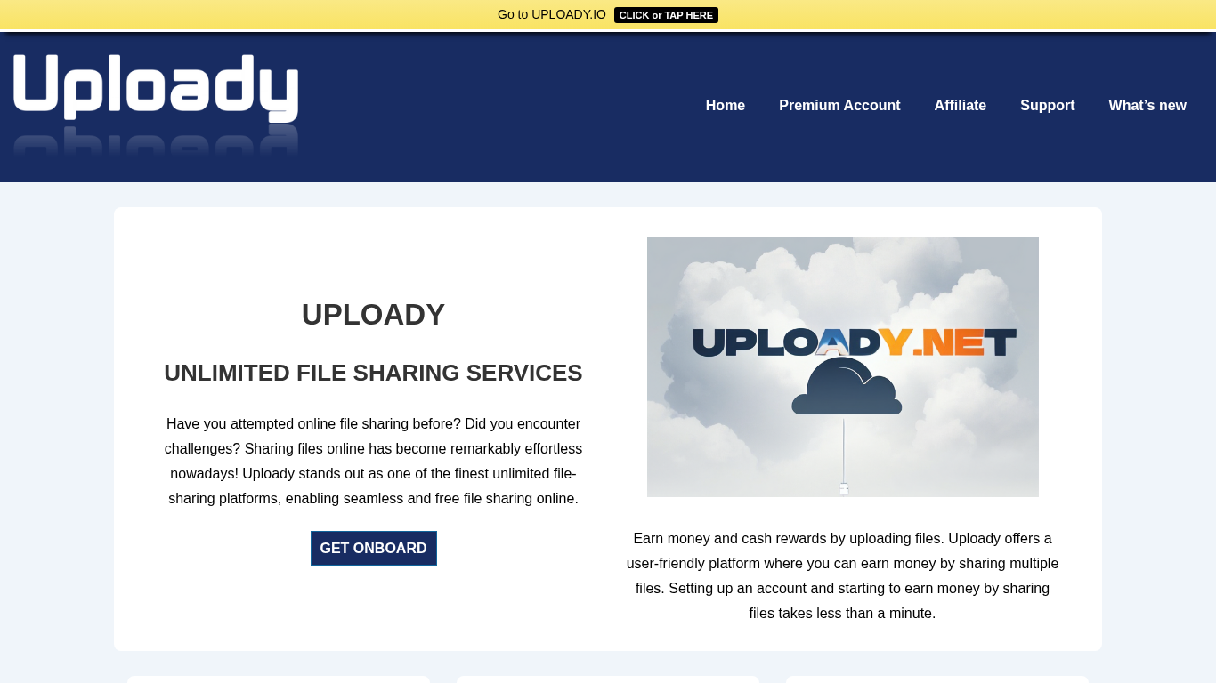 Uploady Affiliate-Programm