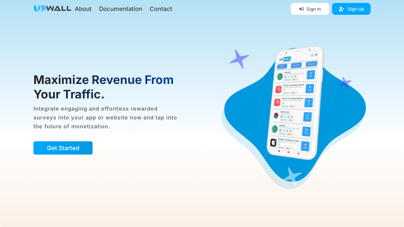 Upwall Affiliate-Programm