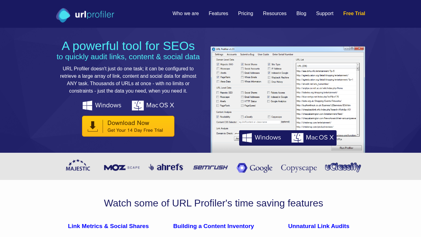 URL Profiler Partnerprogramm
