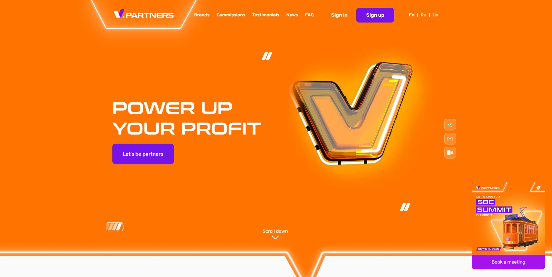 V.Partners Affiliate-Programm