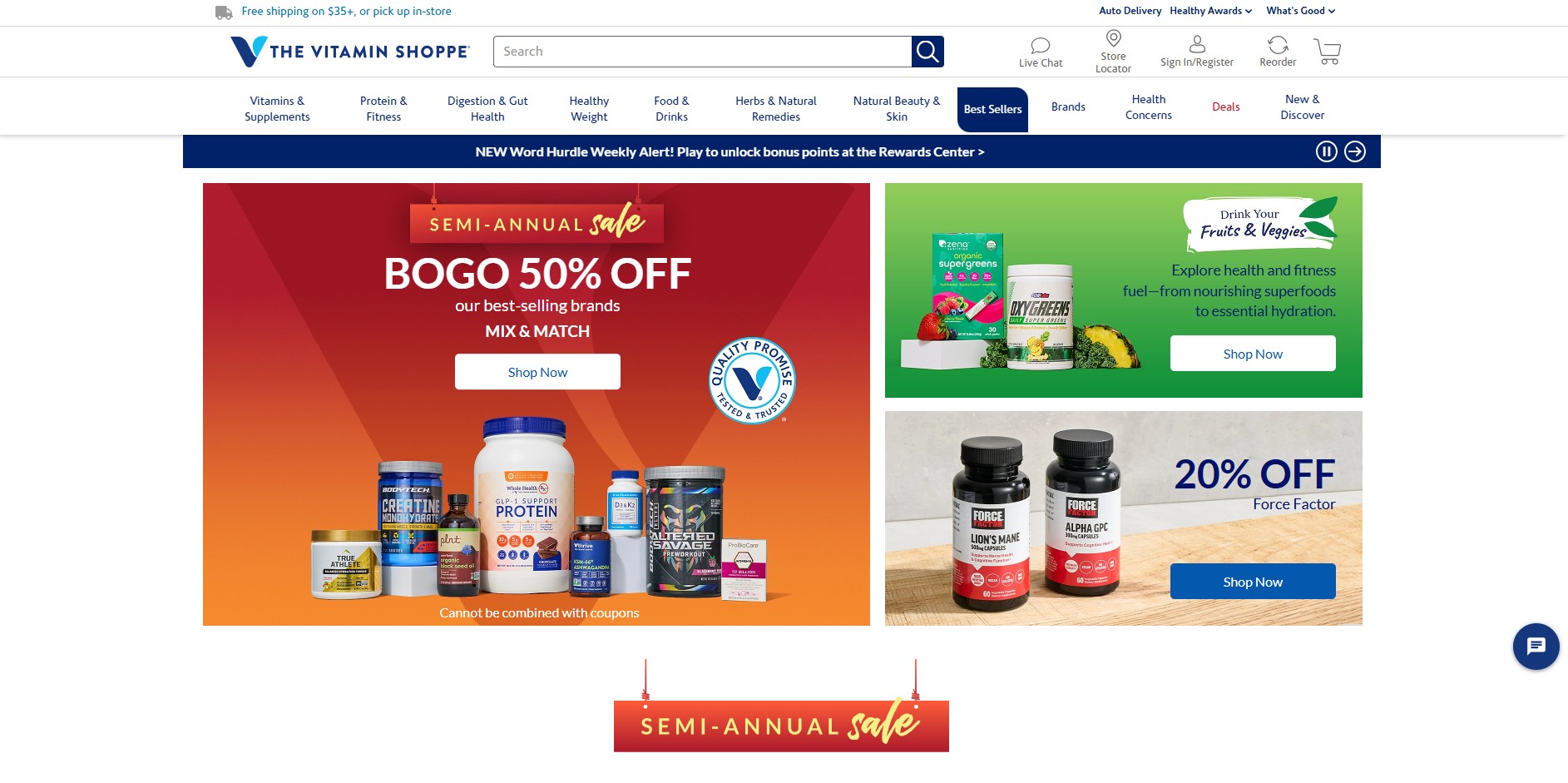 Vitamin Shoppe Partnerprogramm
