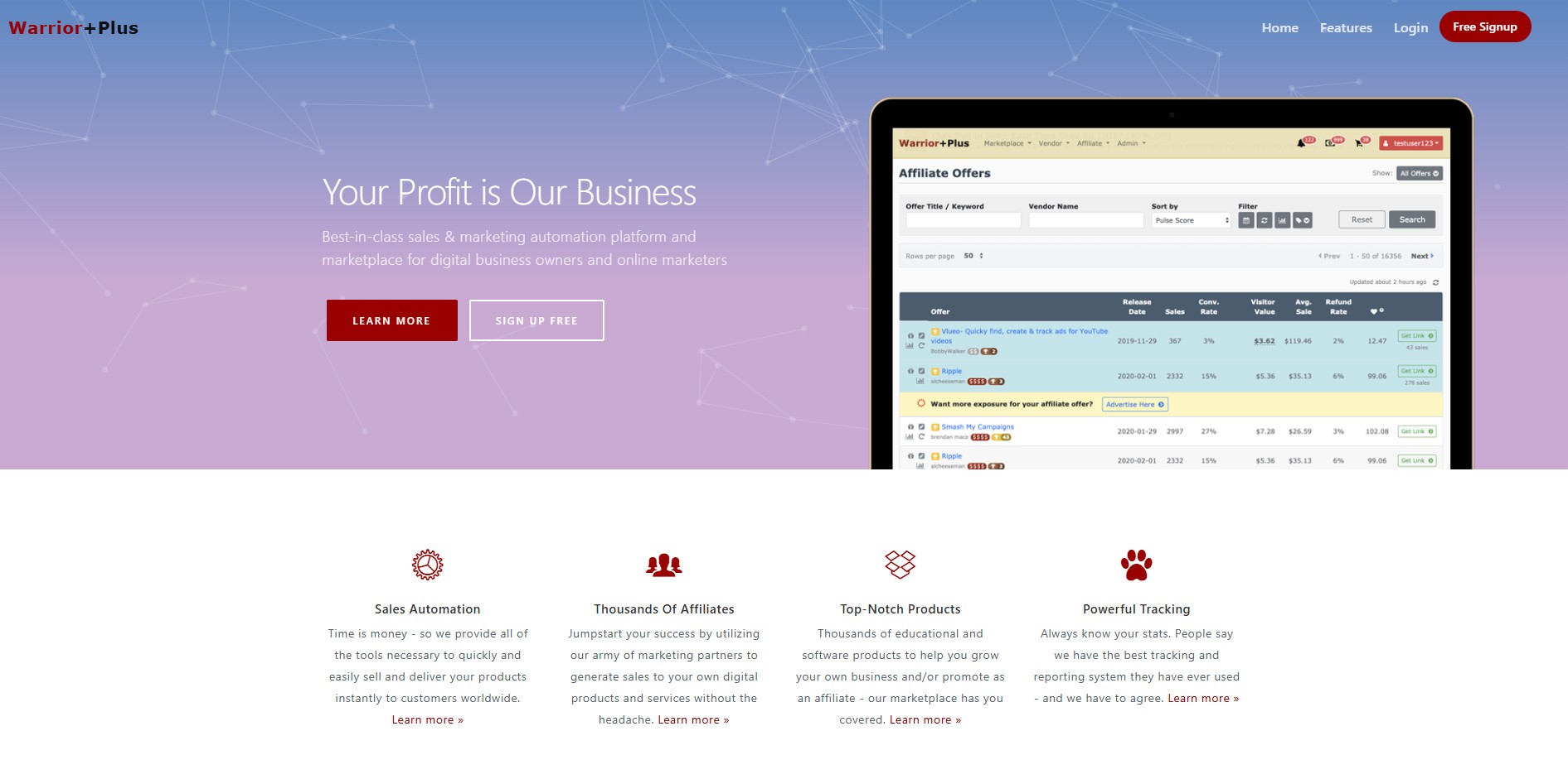 WarriorPlus Partnerprogramm