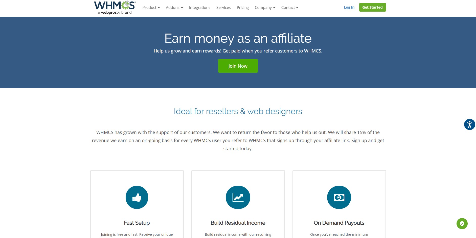 WHMCS Affiliate-Programm