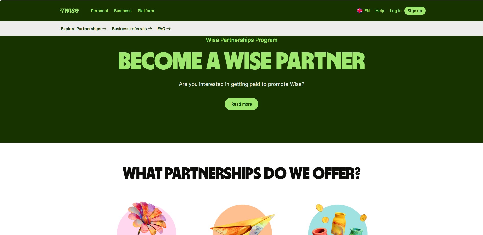 Wise Affiliate-Programm