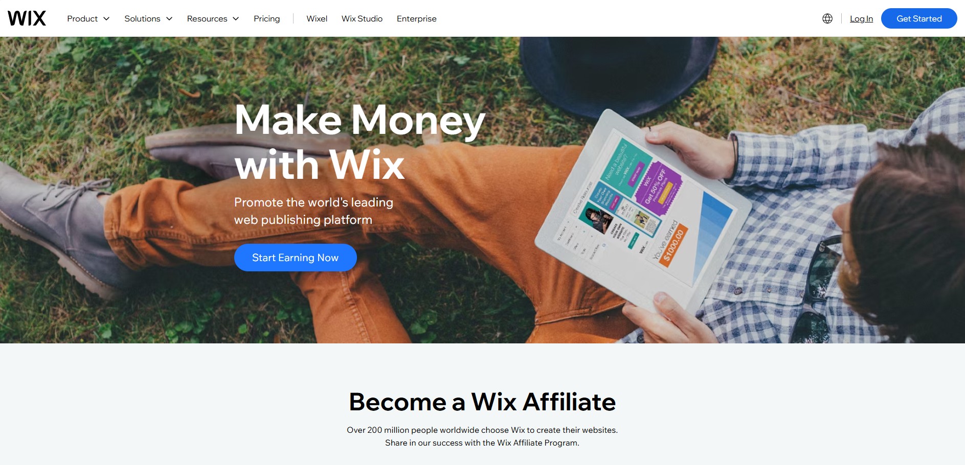 Wix Affiliate-Programm