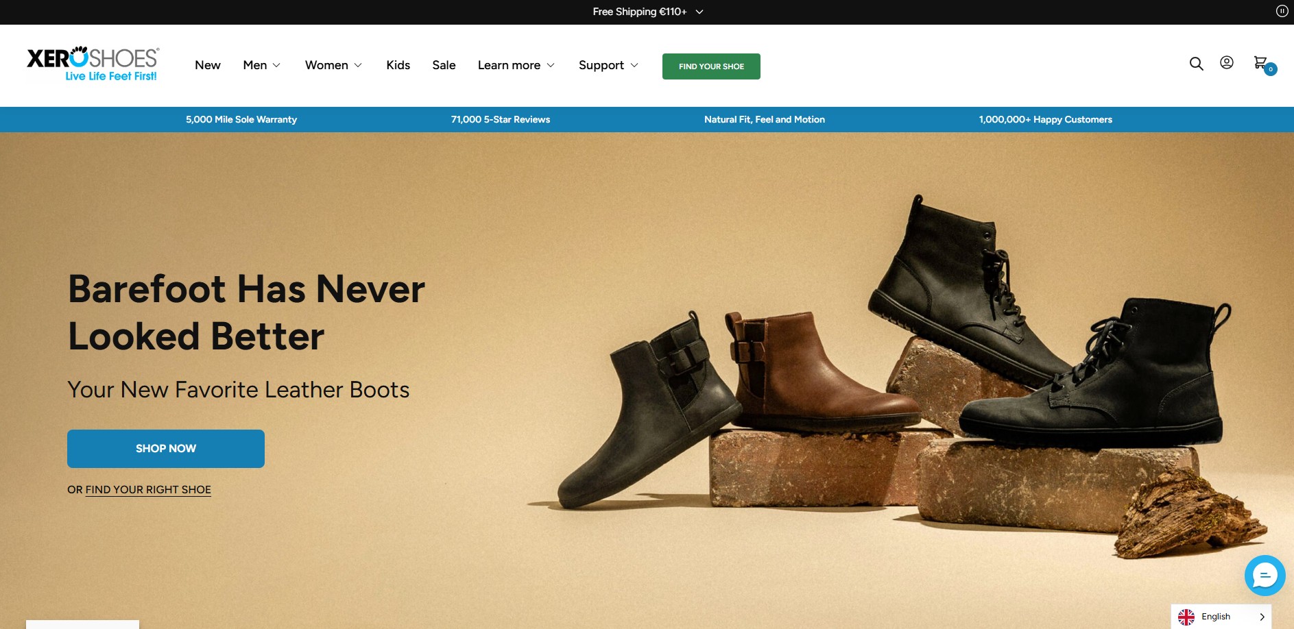Xero Shoes Partnerprogramm