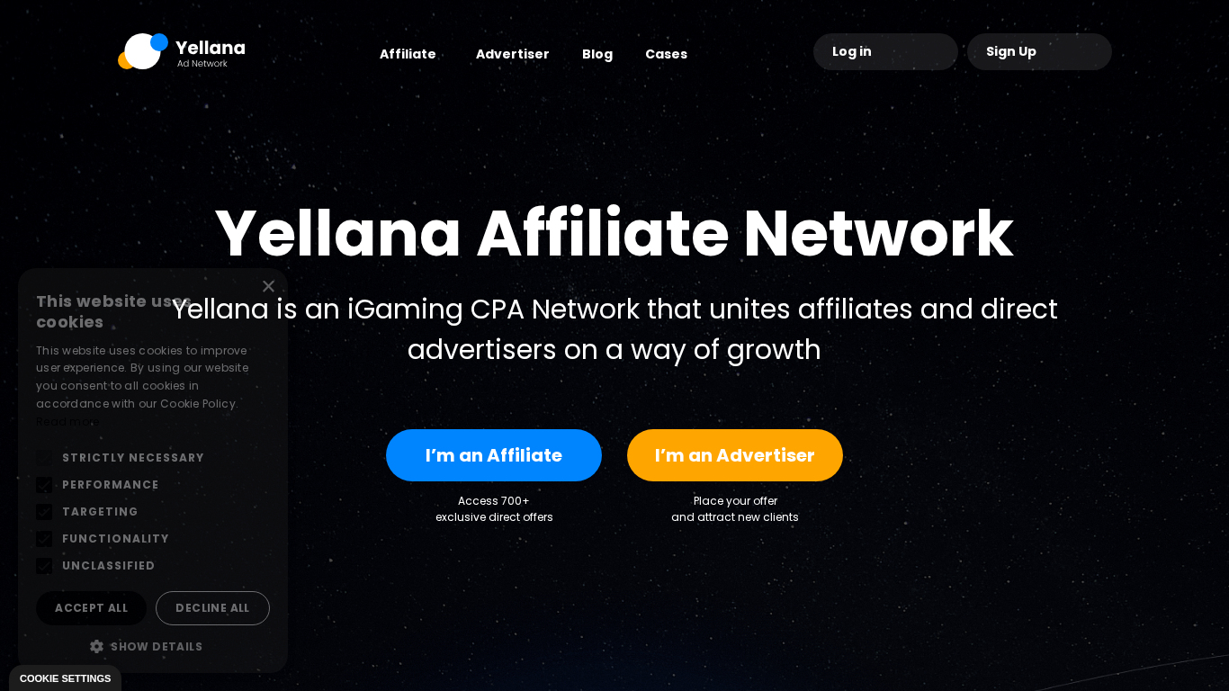 Yellana Affiliate-Programm