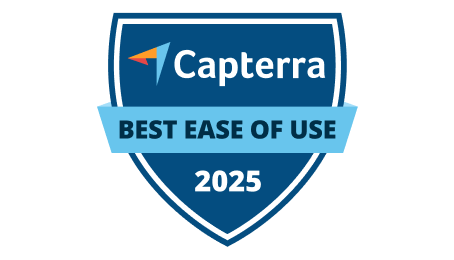 Post Affiliate Pro Auszeichnungen: Best ease of use in Affiliate Marketing 2025 von Capterra