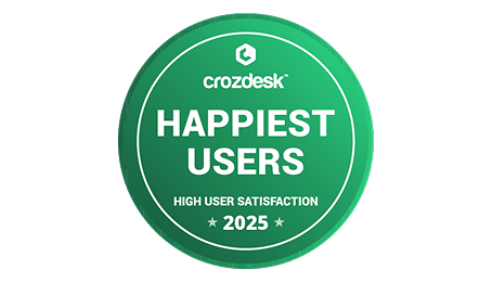 Post Affiliate Pro Auszeichnungen: Happiest Users 2025 von Crozdesk