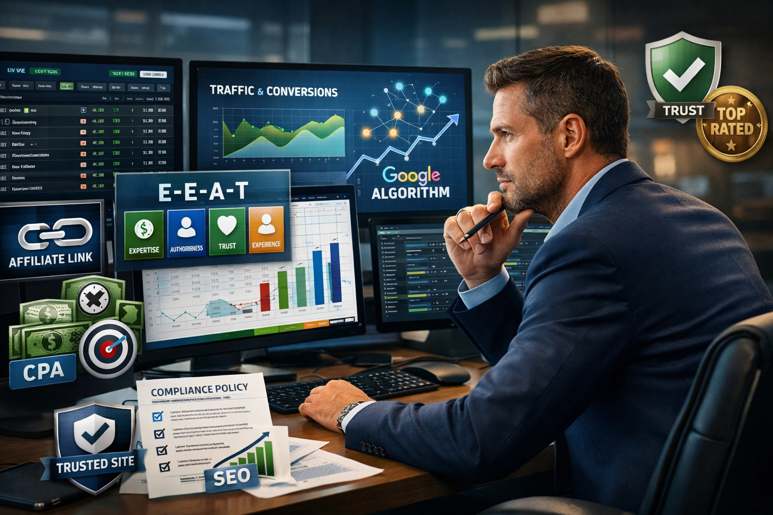 Google-Algorithmus-Updates und Wett-Affiliate-Seiten: Überlebensratgeber