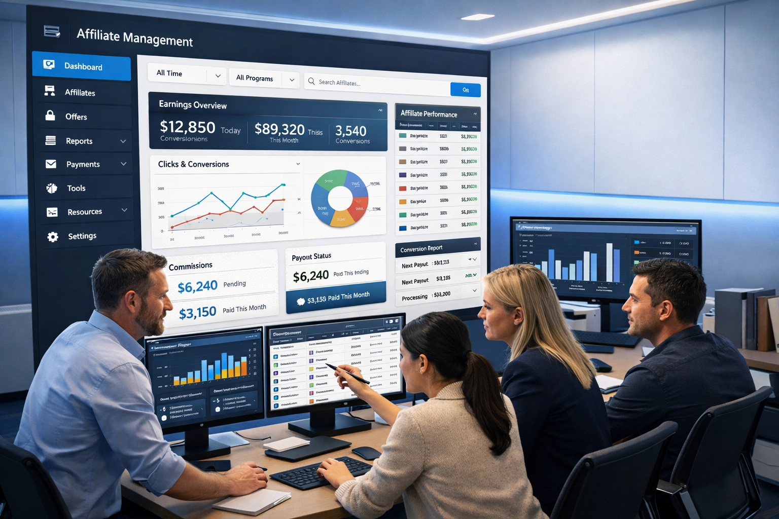 Vereinfachtes Affiliate-Management: Navigation, Datenflexibilität und Verbesserungen beim Tracking