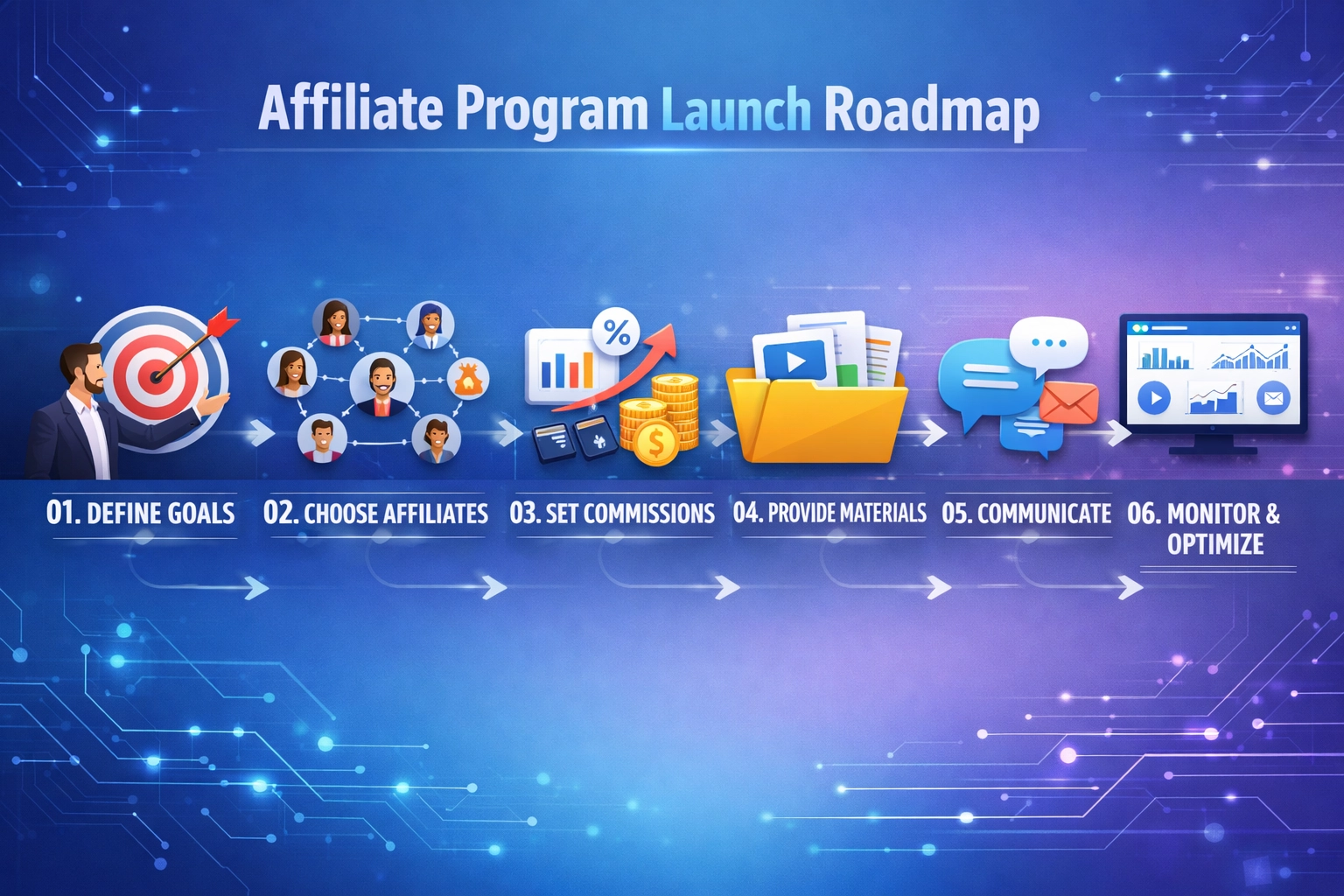 6-Schritte-Roadmap für den Start eines Affiliate-Marketing-Programms für Tech-Startups
