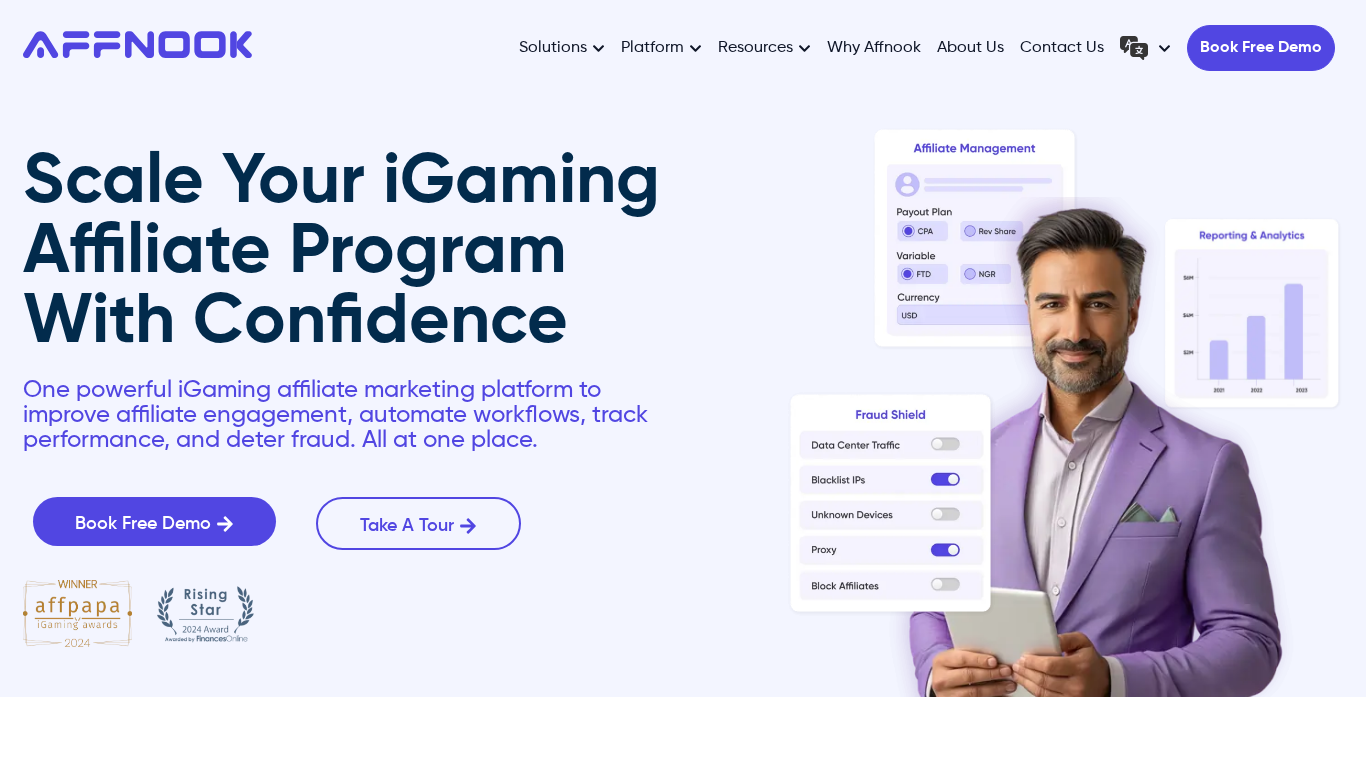 Affnook Affiliate-Marketing-Betrugspräventionsplattform