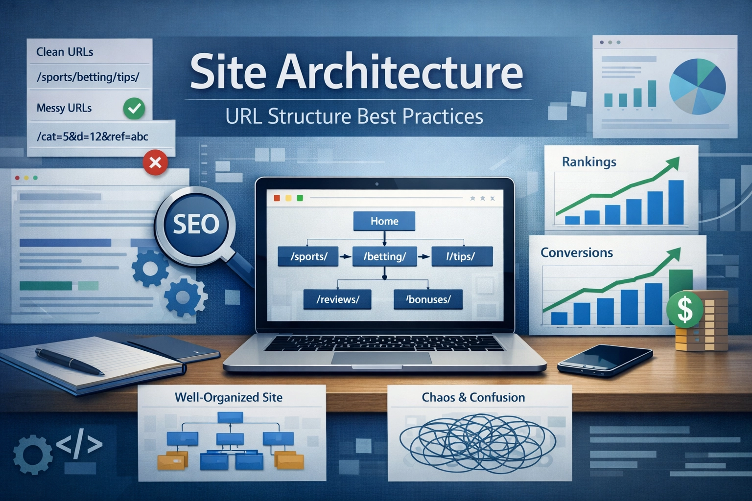 Architektur von Wett-Affiliate-Seiten: Best Practices für die URL-Struktur