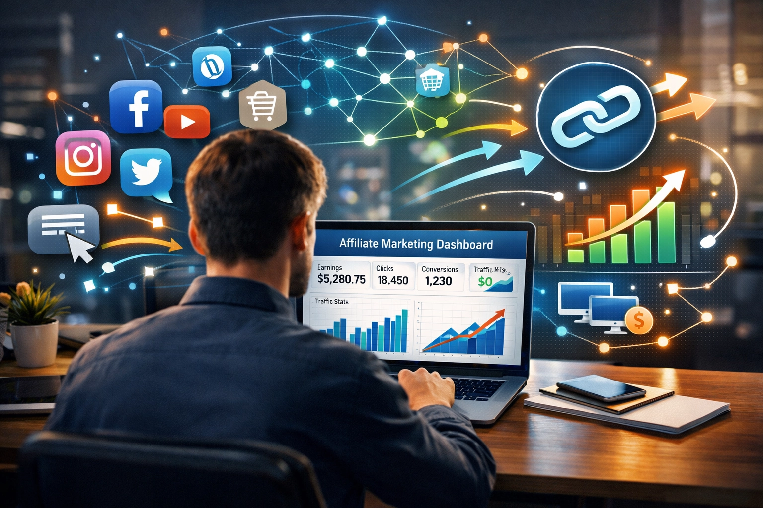 Wie Social Media Backlinks für Affiliate-Seiten generiert