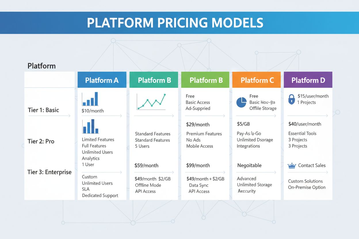 Platform Pricing Models Comparison