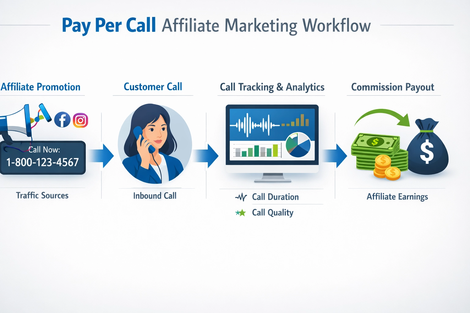 Pay Per Call Affiliate Marketing: Kompletter Leitfaden für Kampagnen mit hohen Provisionen