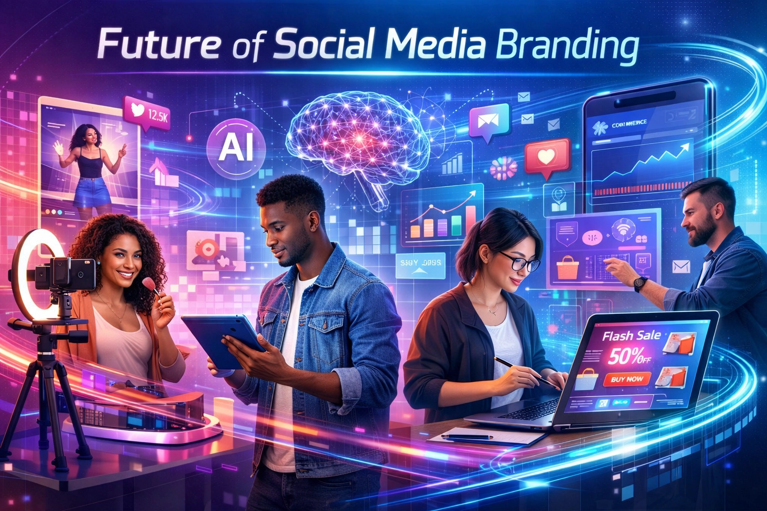 Zukunft des Social Media Brandings mit neuen Trends