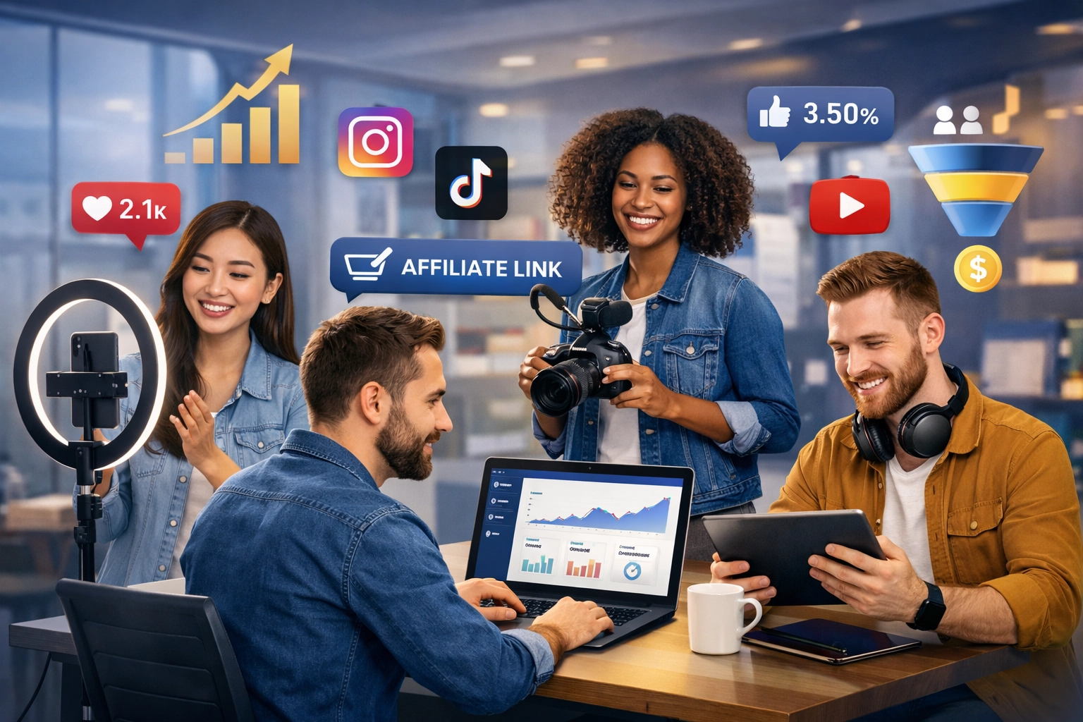 Mikro- vs. Makro-Influencer: Wichtige Unterschiede und welche Sie für Ihr Affiliate-Programm wählen sollten