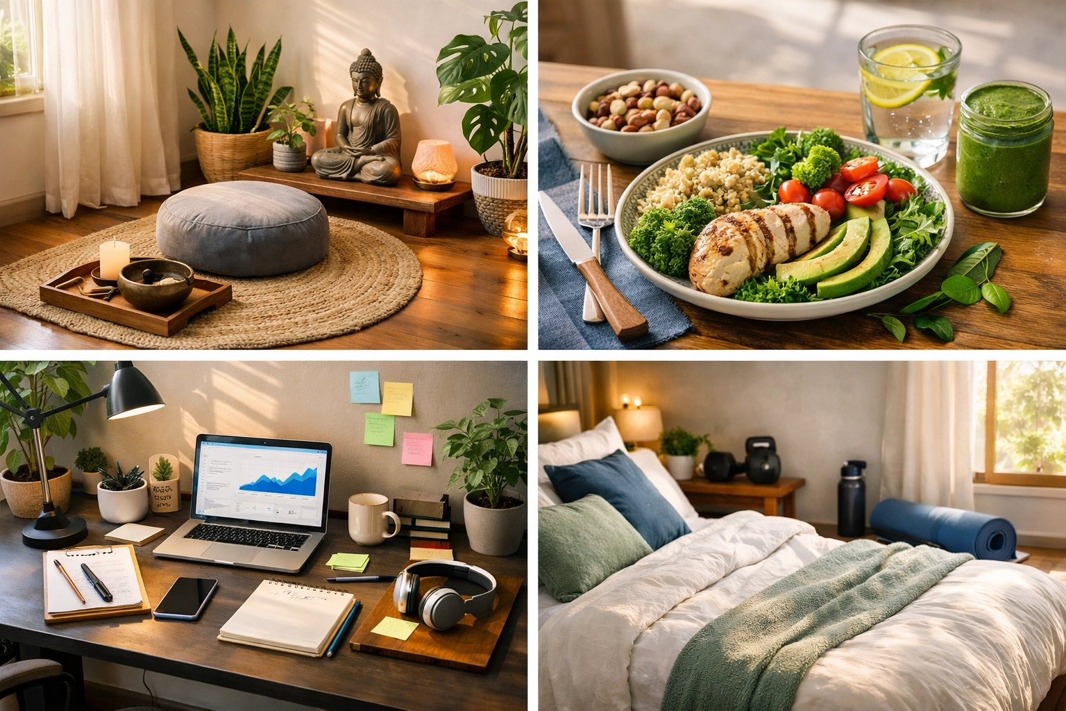 Produktivität im Affiliate-Marketing steigern: Mentale Übungen, Ernährung, Schlaf & Biohacks