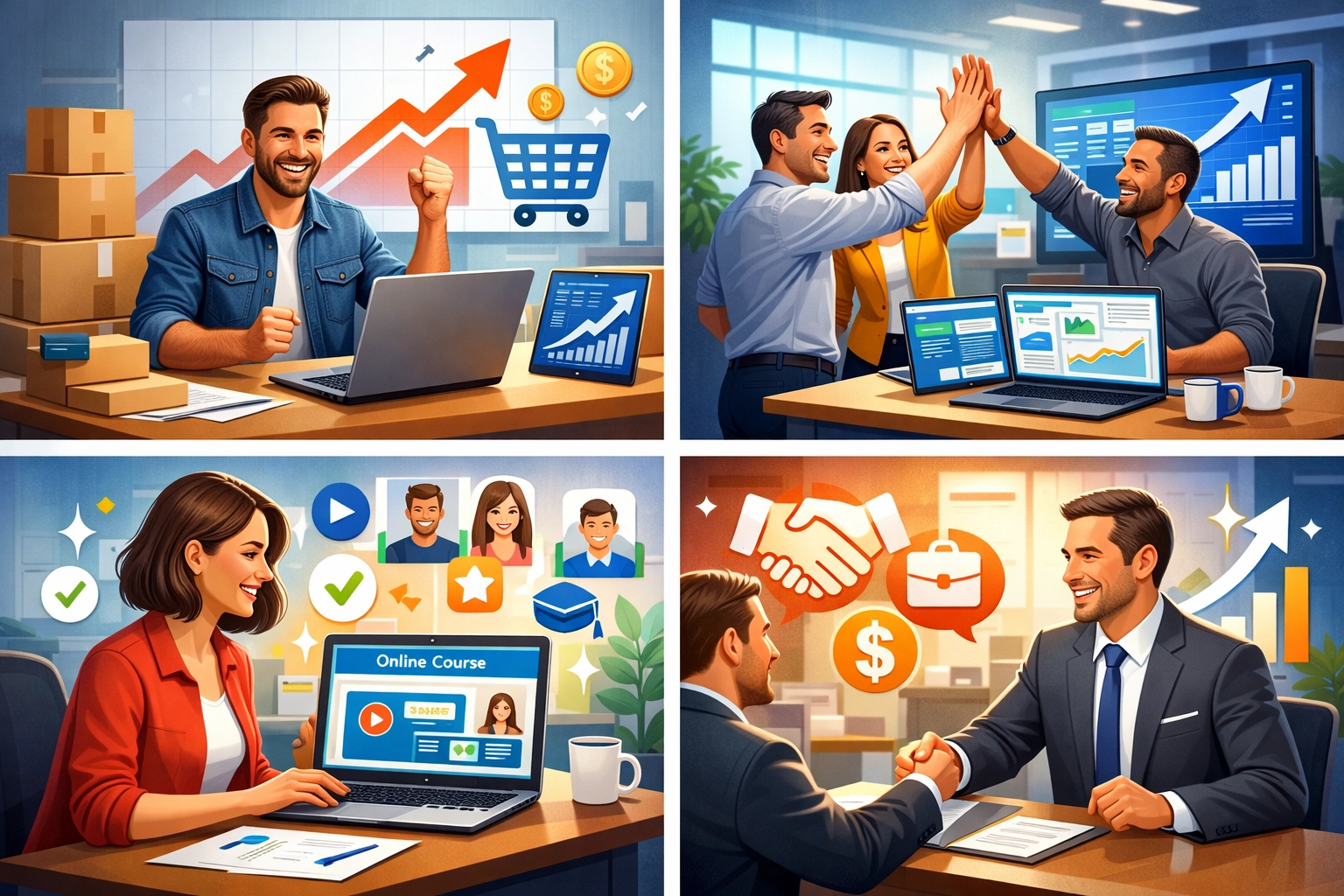 Praxisnahe Erfolgsszenarien von Unternehmen mit dem Ultimate-Paket von PostAffiliatePro