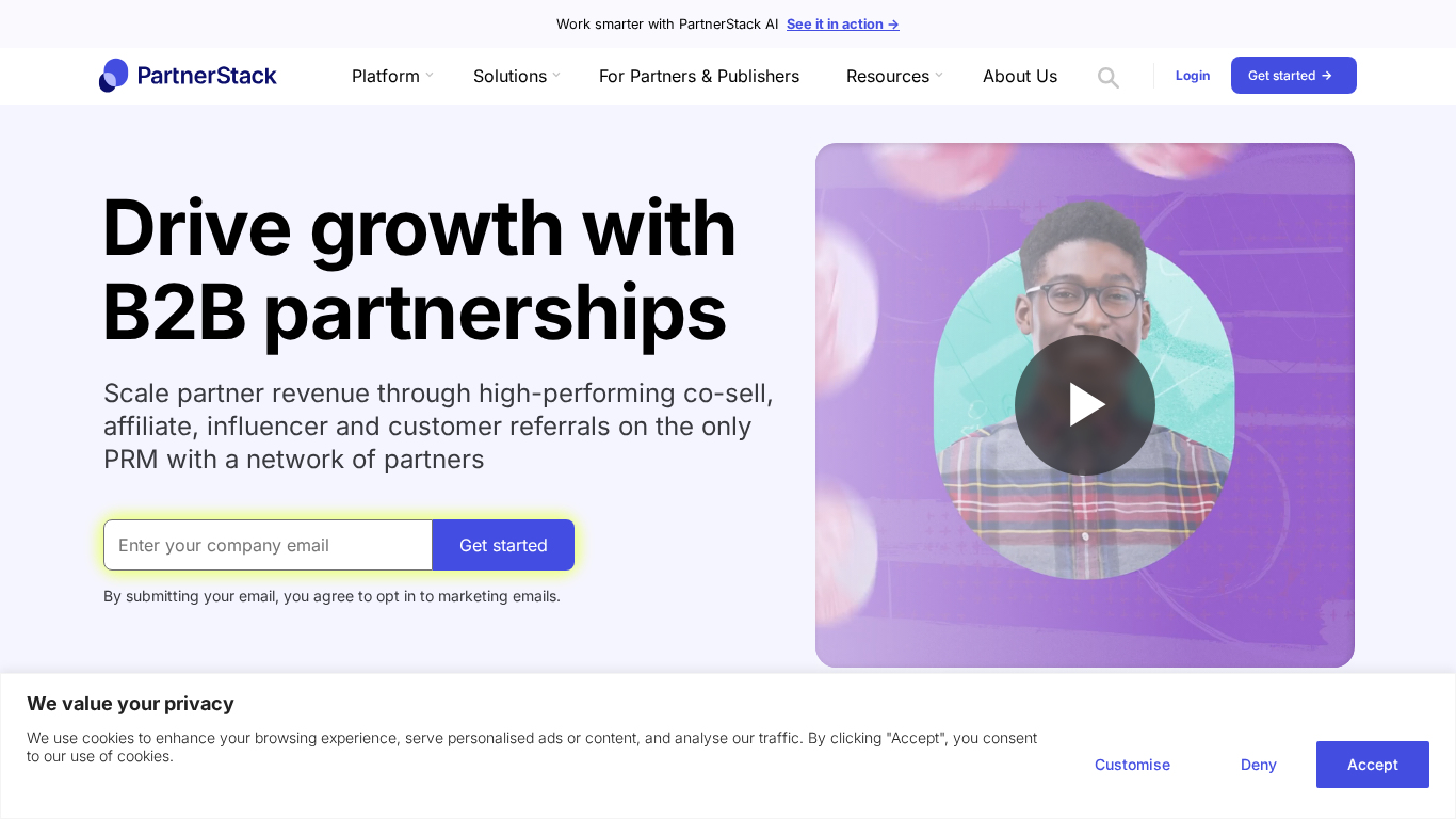 PartnerStack Partner-Management-Plattform