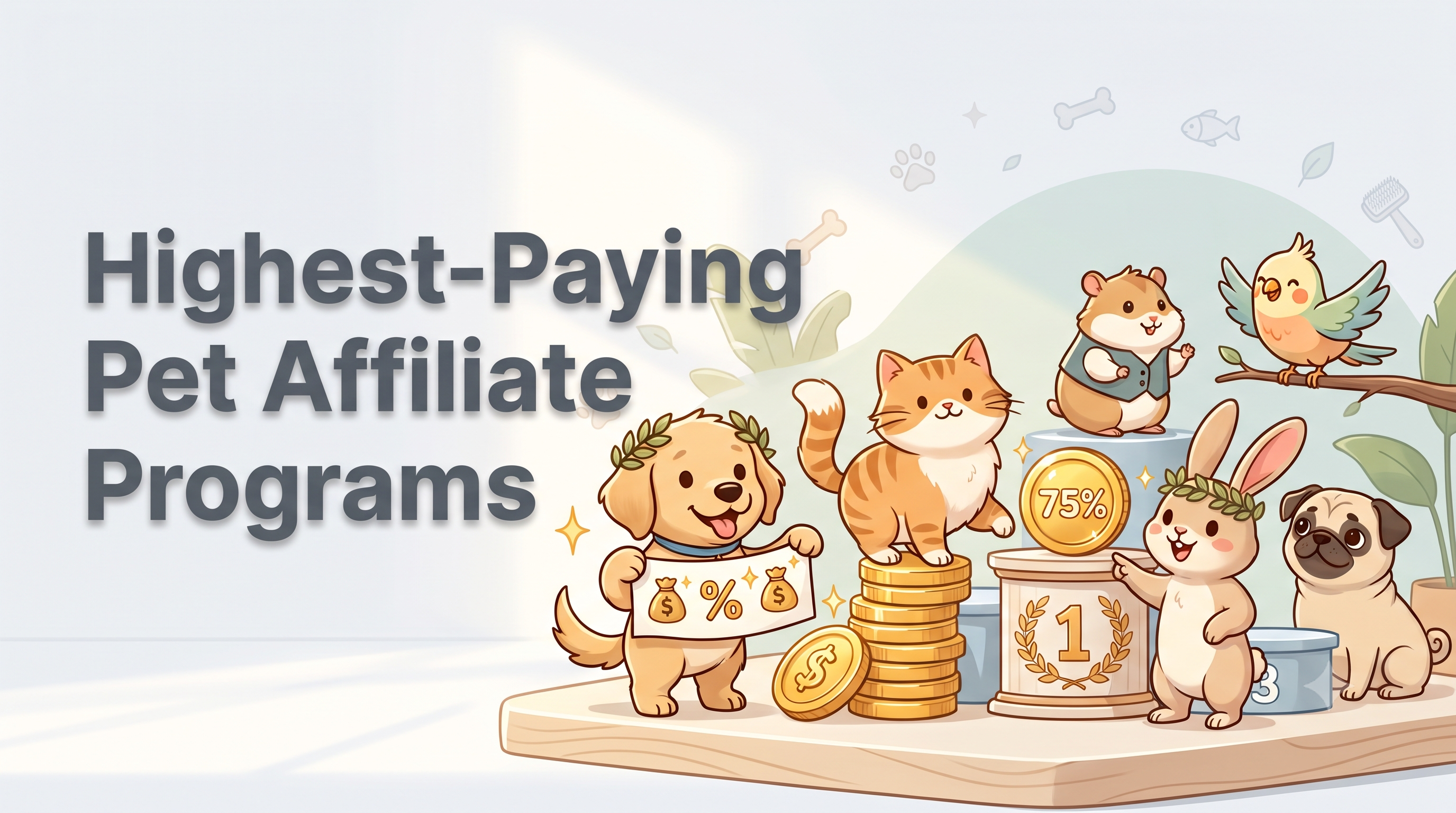 Die bestbezahlten Pet-Affiliate-Programme 2026 (nach Provision sortiert)