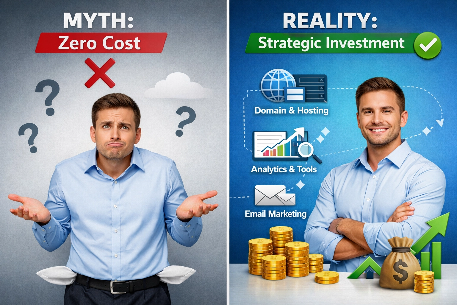 Mythos vs Realität von Affiliate-Marketing-Investitionen
