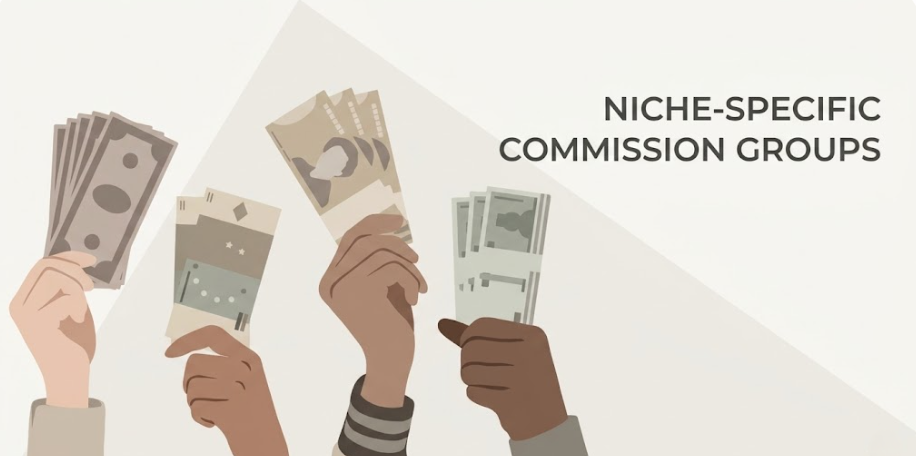 Nischenspezifische Provisionsgruppen für Online-Shops mit mehreren Produktkategorien einrichten