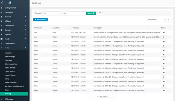 Neuigkeiten: Panel-Theme & Audit-Log