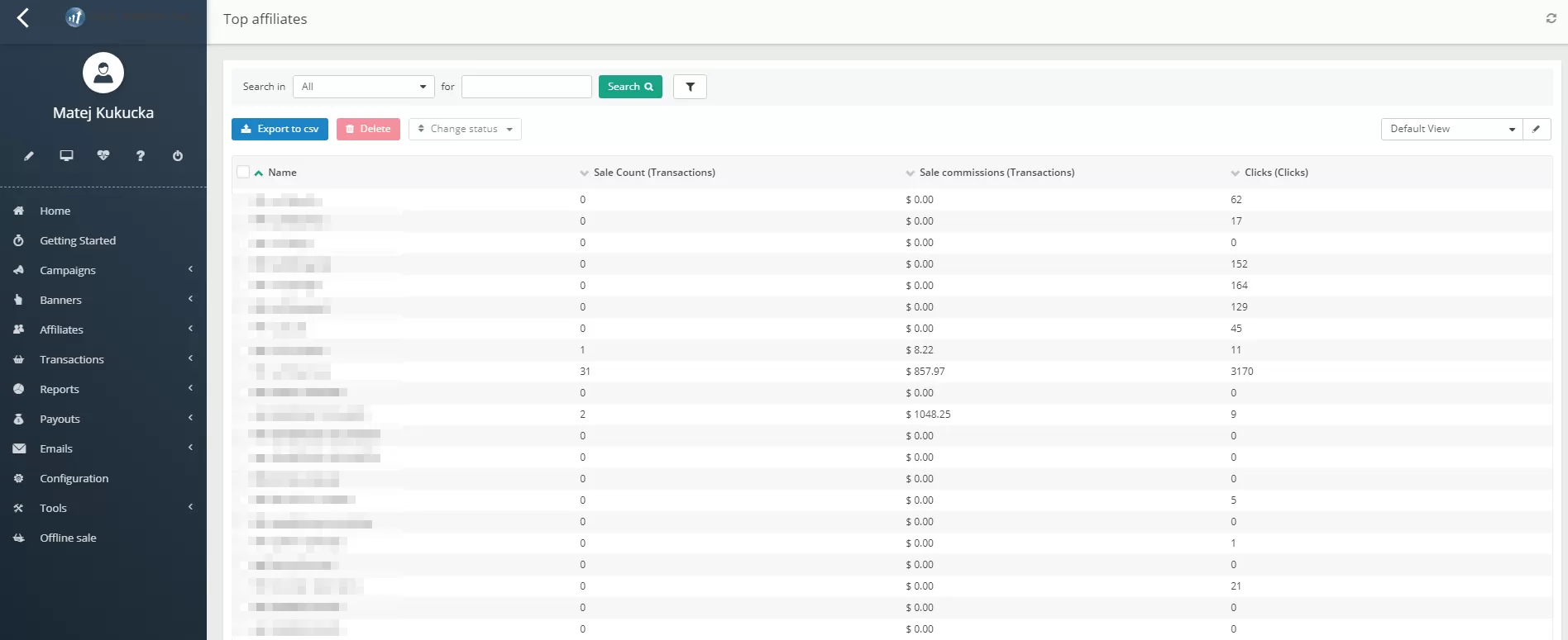 Who makes great affiliates? The anatomy of affiliate selection