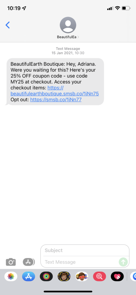 Sms affiliate campaign