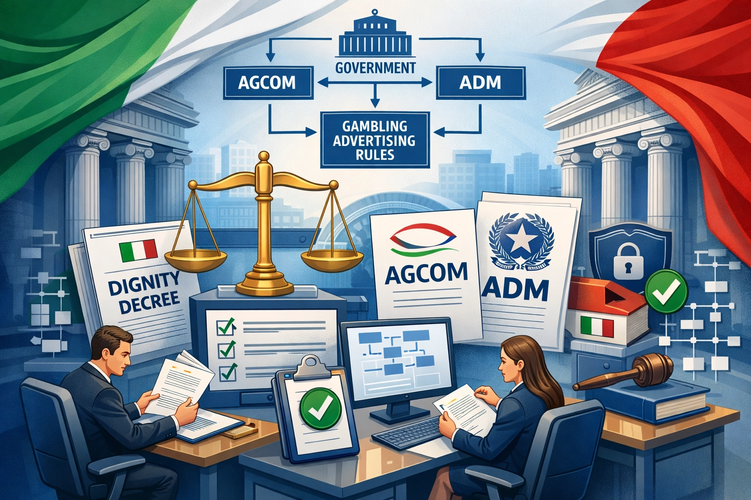 Italian regulatory compliance landscape for gambling advertising