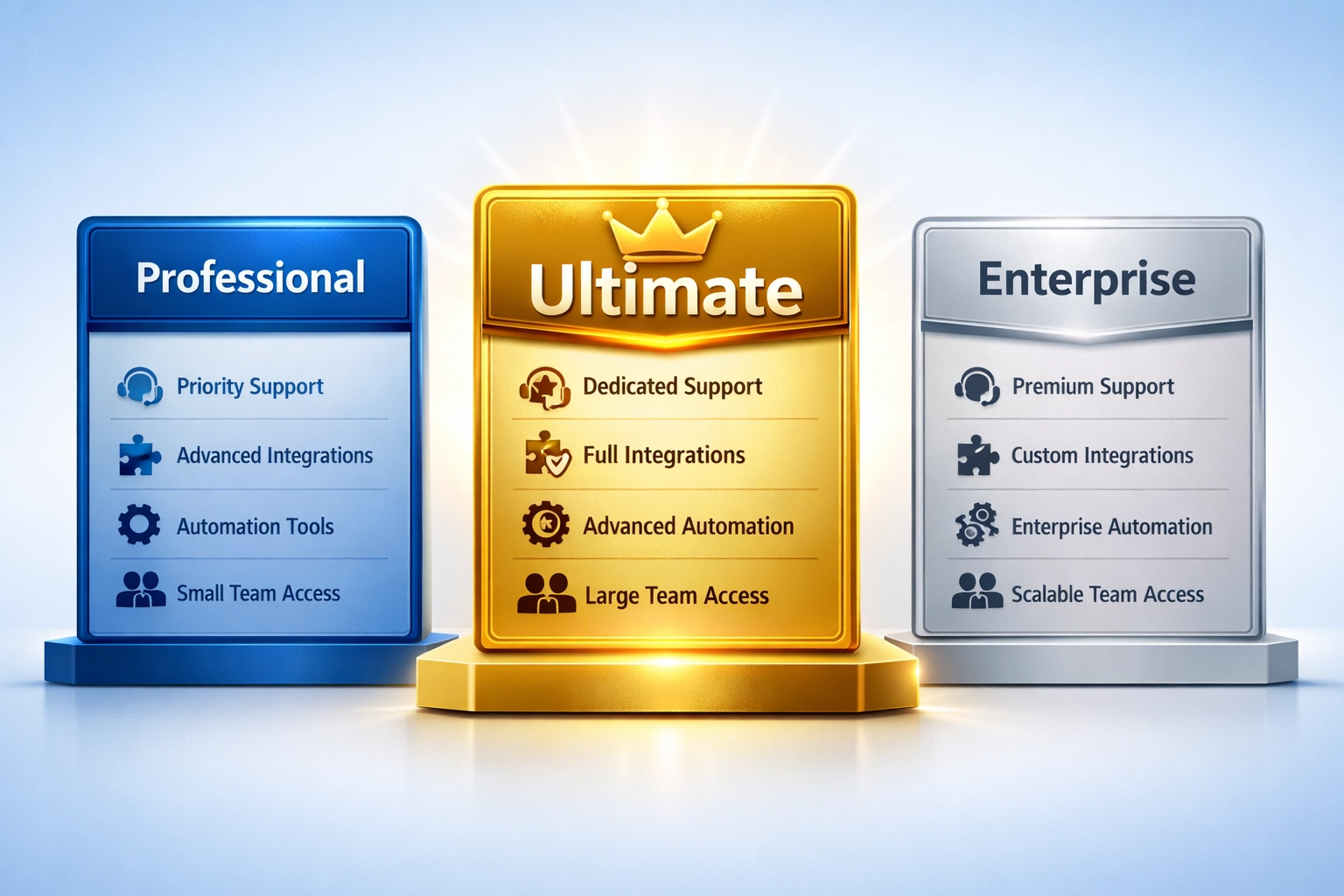 PostAffiliatePro-Paketvergleich mit Ultimate als Premium-Option