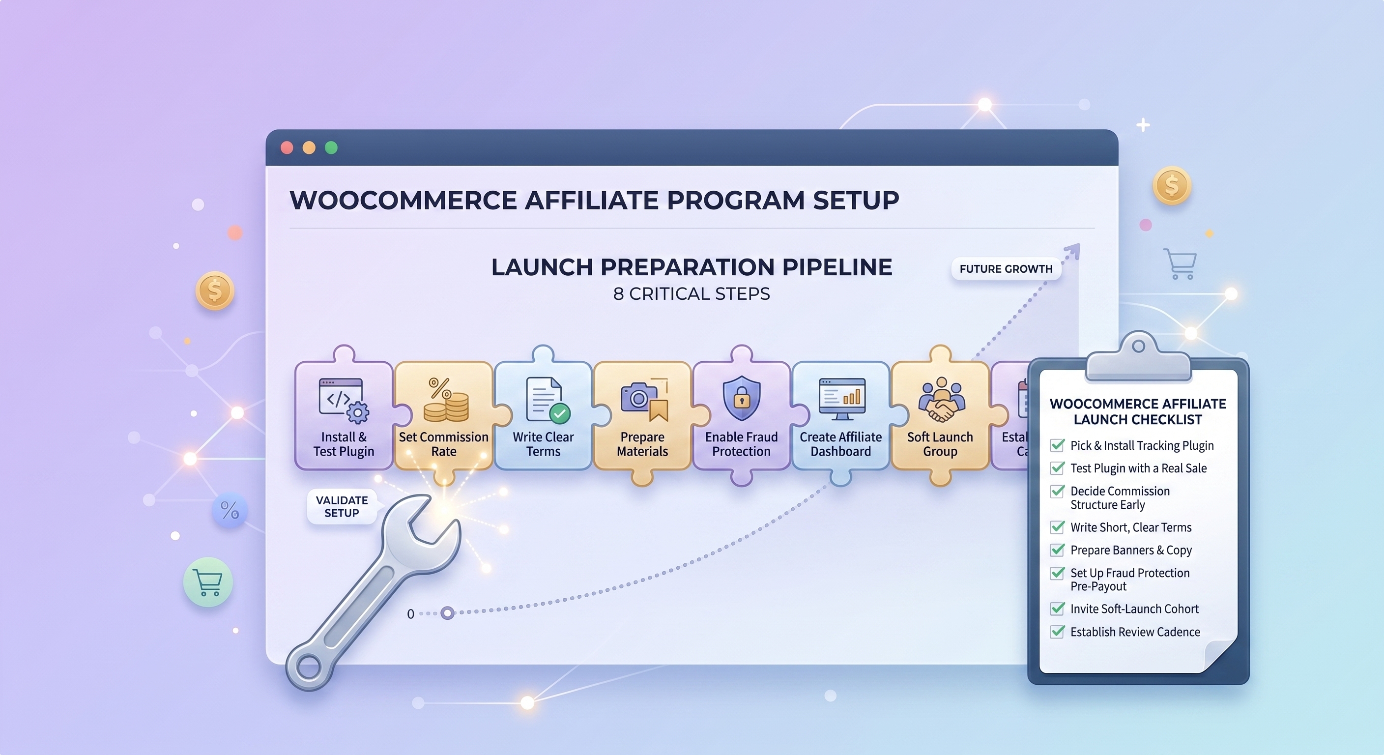 WooCommerce-Affiliate-Programm-Launch-Checkliste