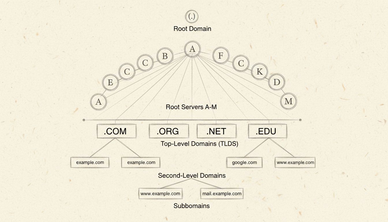 Wie viele Root-Domains gibt es? Das DNS-Hierarchieprinzip erklärt