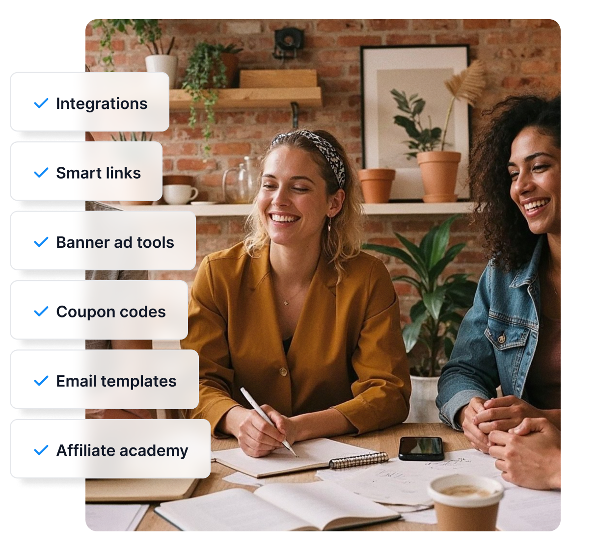 Post Affiliate Pro macht das Affiliate-Management dank Integrationen, Smart Links, Werbematerialien und mehr zum Kinderspiel.