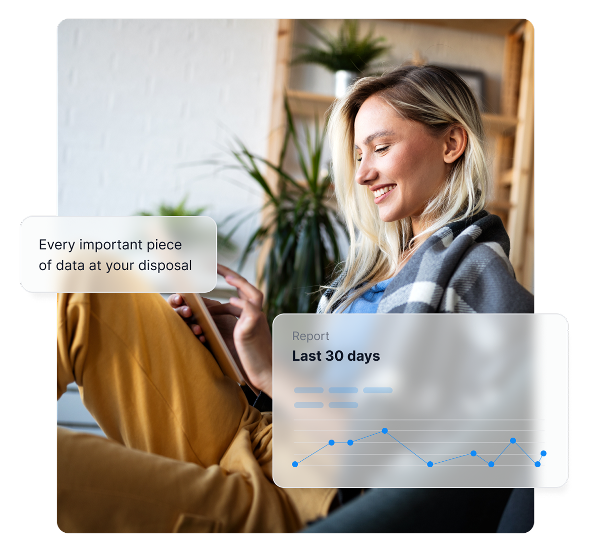 Trendberichts-Funktion in Post Affiliate Pro mit Anzeige wichtiger Kennzahlen wie Impressionen, Klicks, Conversions und Verkäufen.
