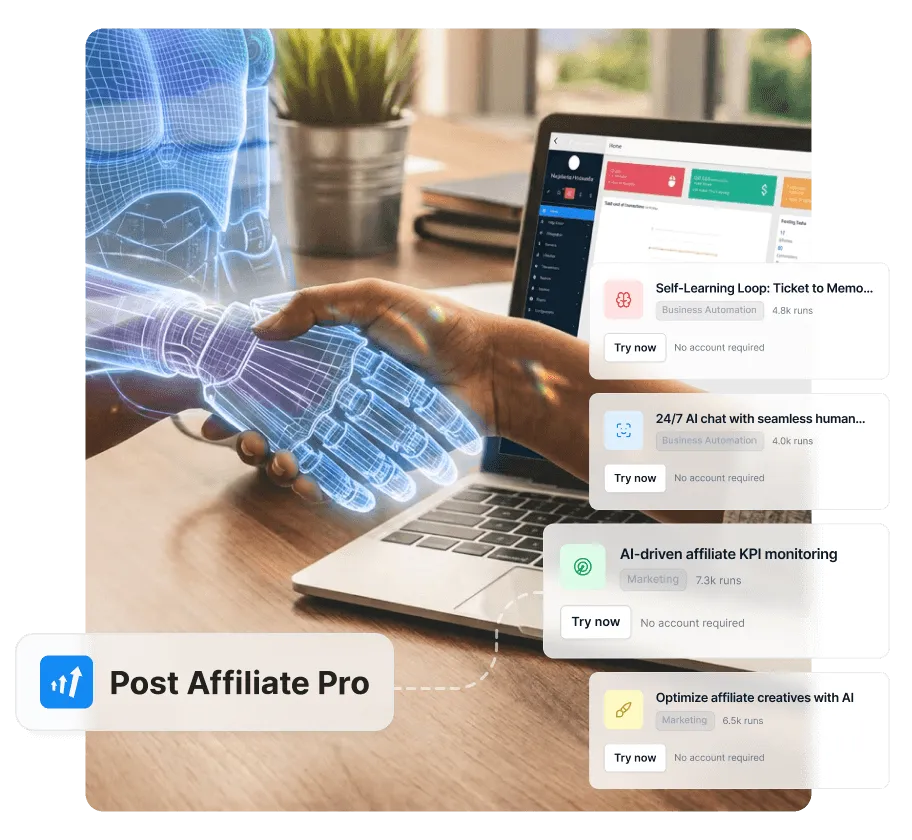 PostAffiliatePro Test-Upgrade — 33 % Rabatt plus kostenlose KI-Affiliate-Abläufe bis Januar 2027