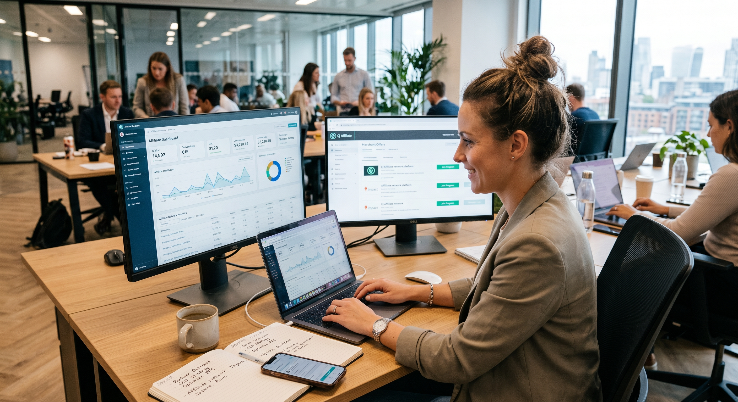 Skalierung mit einer europäischen Affiliate-Marketing-Plattform